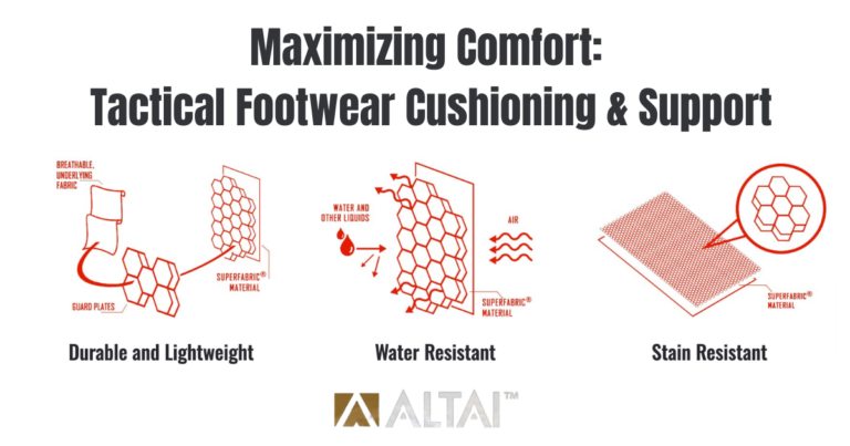 Tactical Footwear Cushioning and Support
