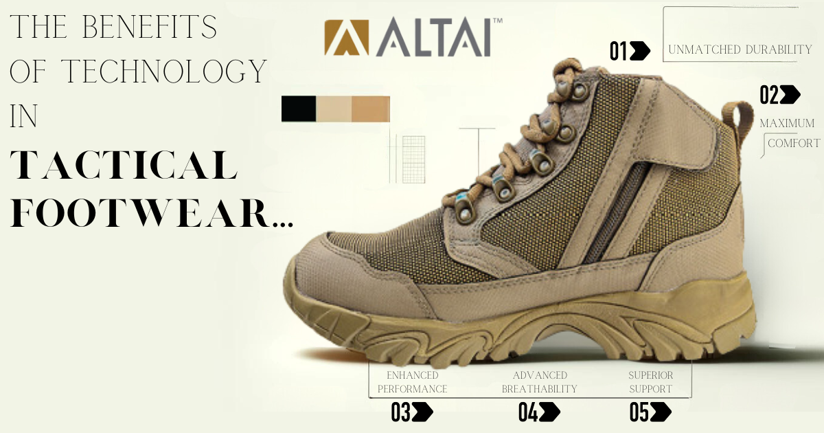 Benefits of Technology in Tactical Boots