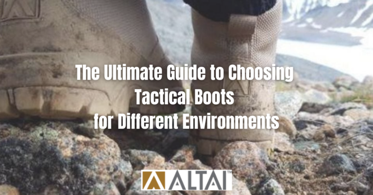 Tactical Boots for Different Enviroments