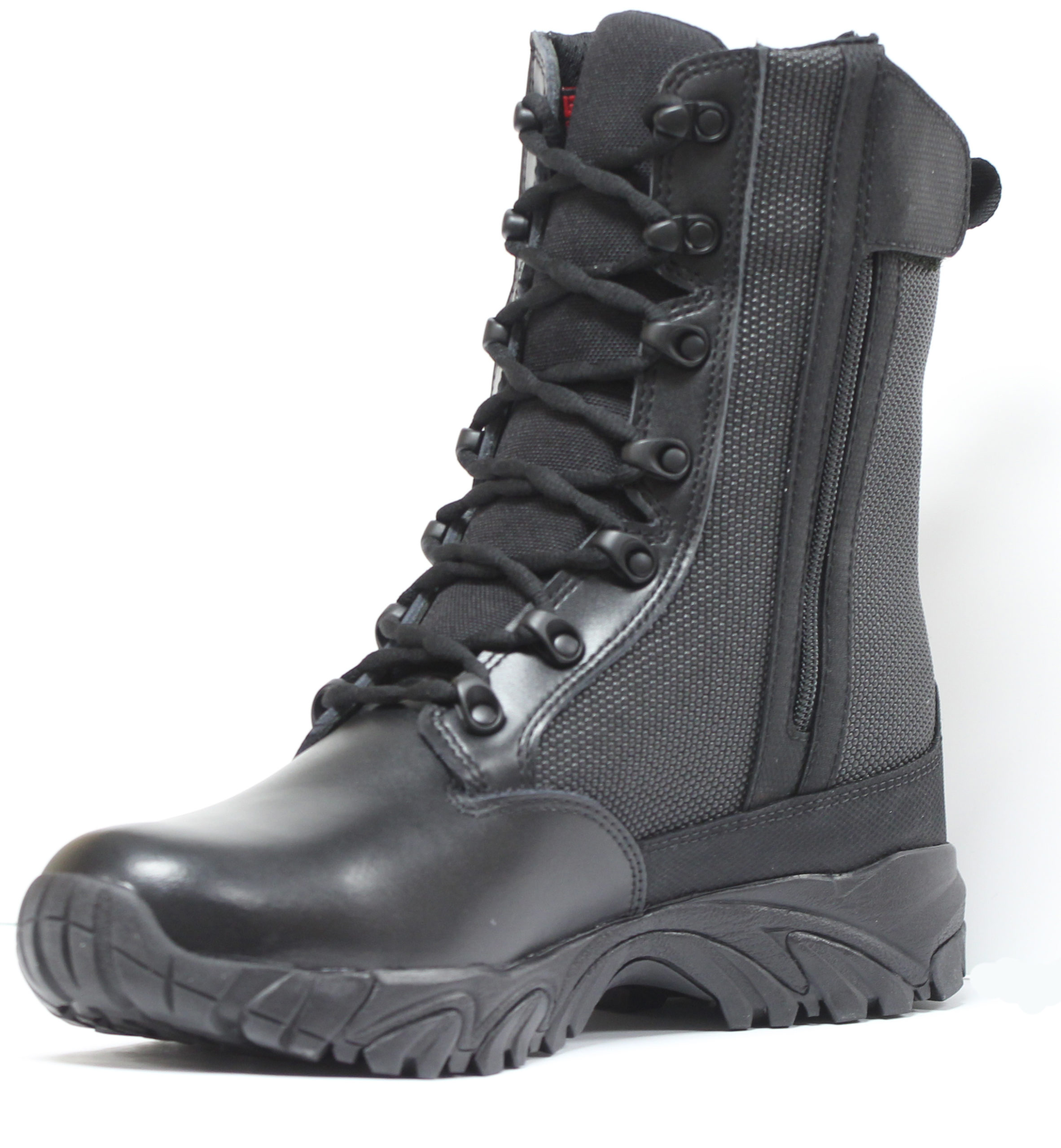 side zip tactical boot