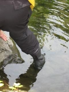 Boots for canoeing