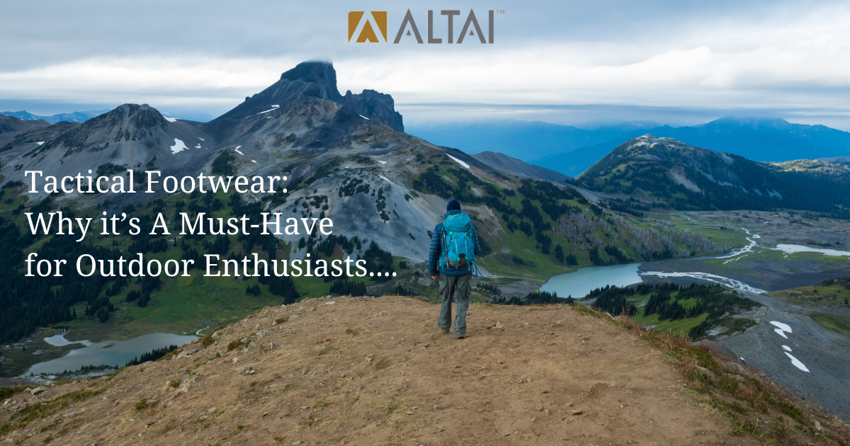 Why Tactical Shoes are a Must-Have for Outdoor Enthusiasts