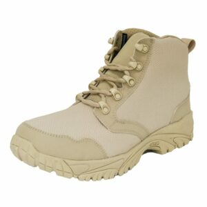 Tan Military Boot Low Top